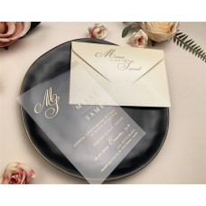 Elite Davetiye 96936 Şeffaf Asetatlı