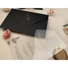 Elite Davetiye 96938 Şeffaf Asetatlı