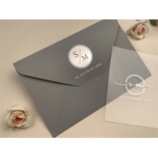 Elite Davetiye 96941 Şeffaf Asetatlı