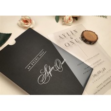 Elite Davetiye 96944 Şeffaf Asetatlı