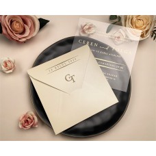 Elite Davetiye 96950 Şeffaf Asetatlı Elite Davetiye 96950 Şeffaf Asetatlı